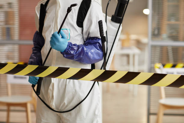 Professional Biohazard Cleanup technician working in Eagle, WI